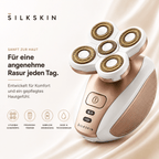 FlexGlide 4D Elektrischer 4D Rasierer mit flexiblen Scherköpfen