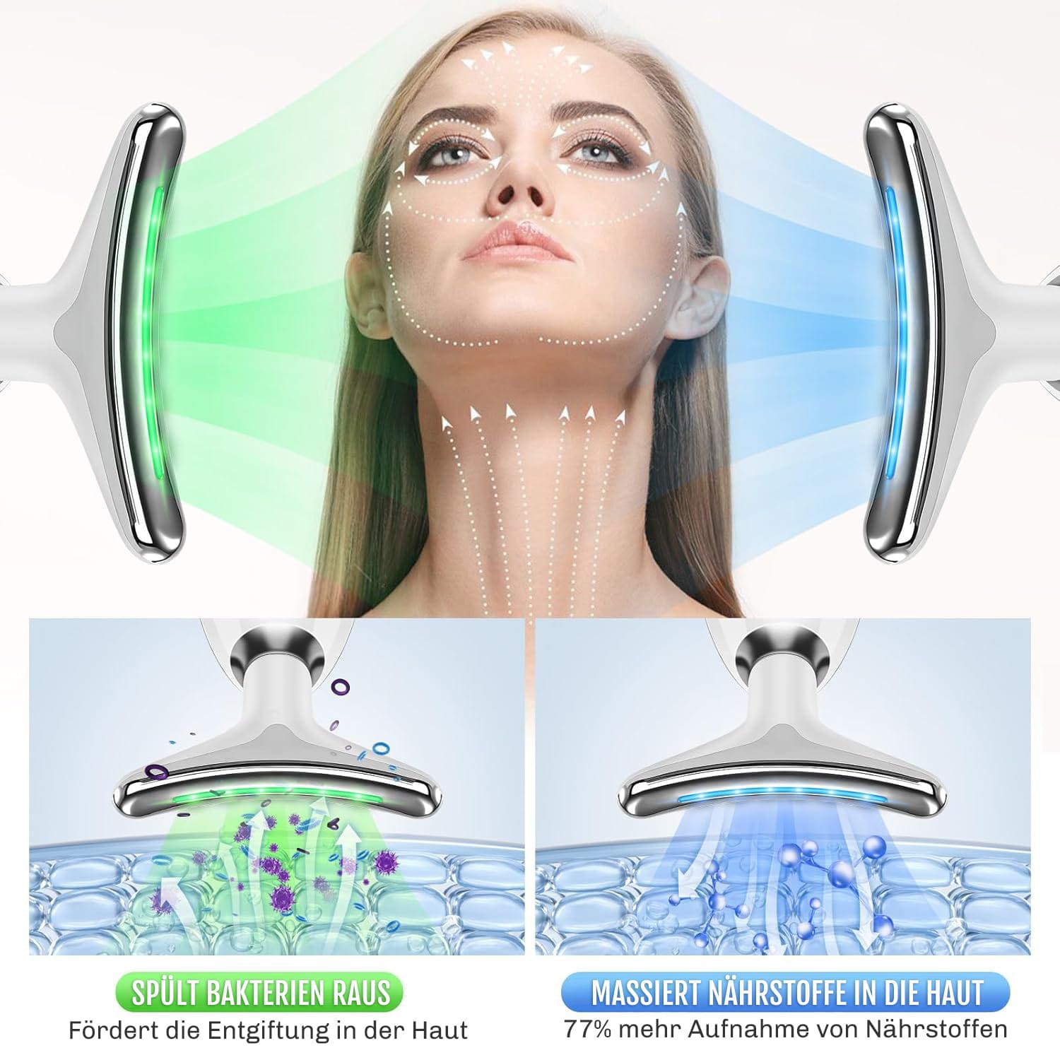 LED-Lichttherapie-Gerät LumiGlow