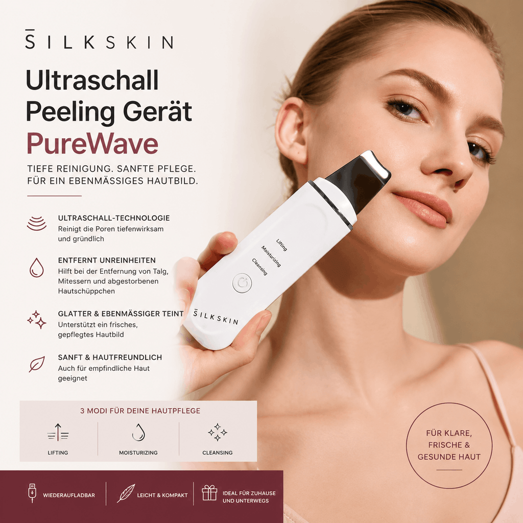 Ultraschall Peeling Gerät PureWave