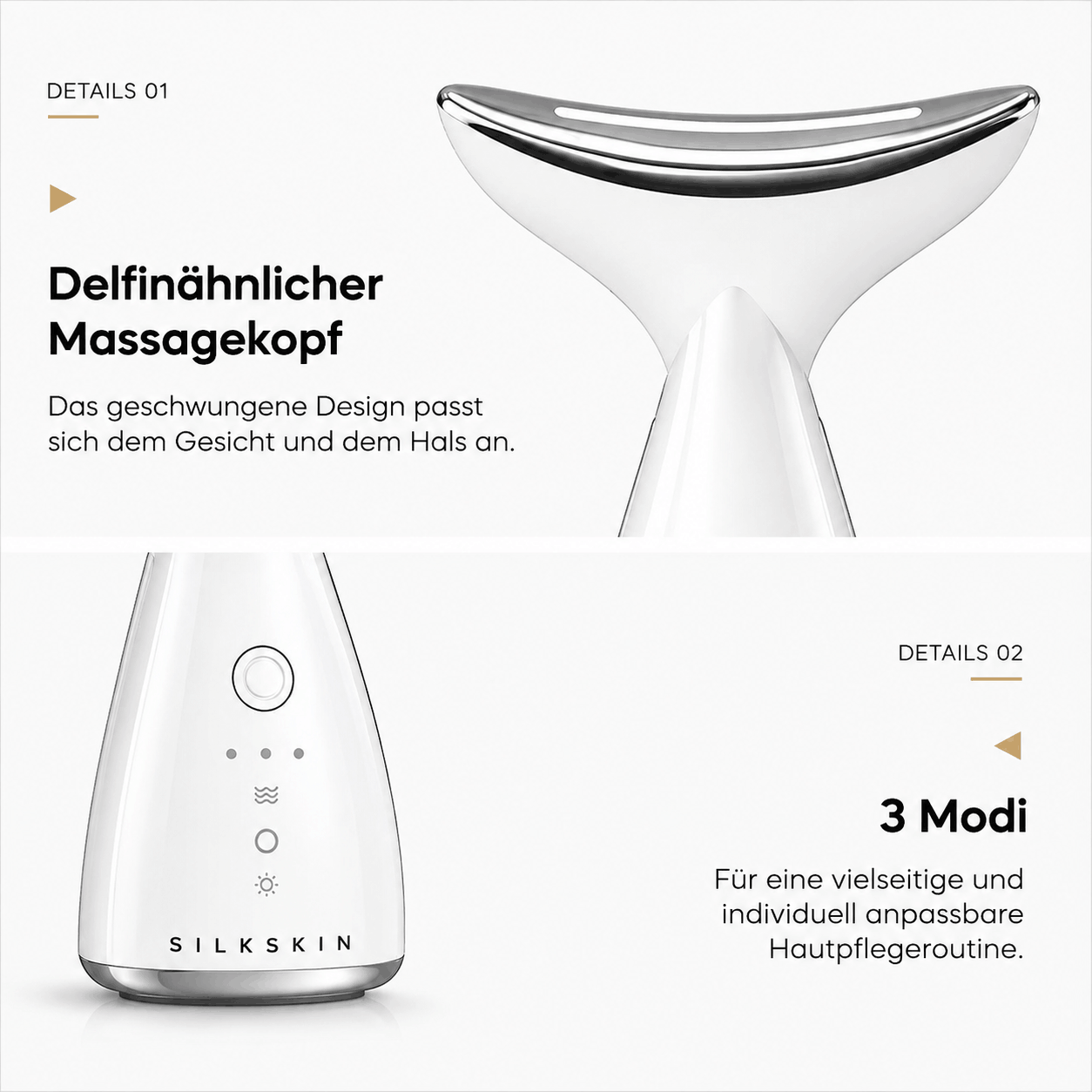 SculptGlow EMS Facelifting Gerät mit LED-Lichttherapie