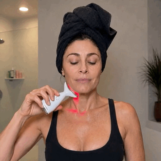 SculptGlow EMS Facelifting Gerät mit LED-Lichttherapie